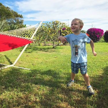 Surfs Up Boy Organic Cotton Tee